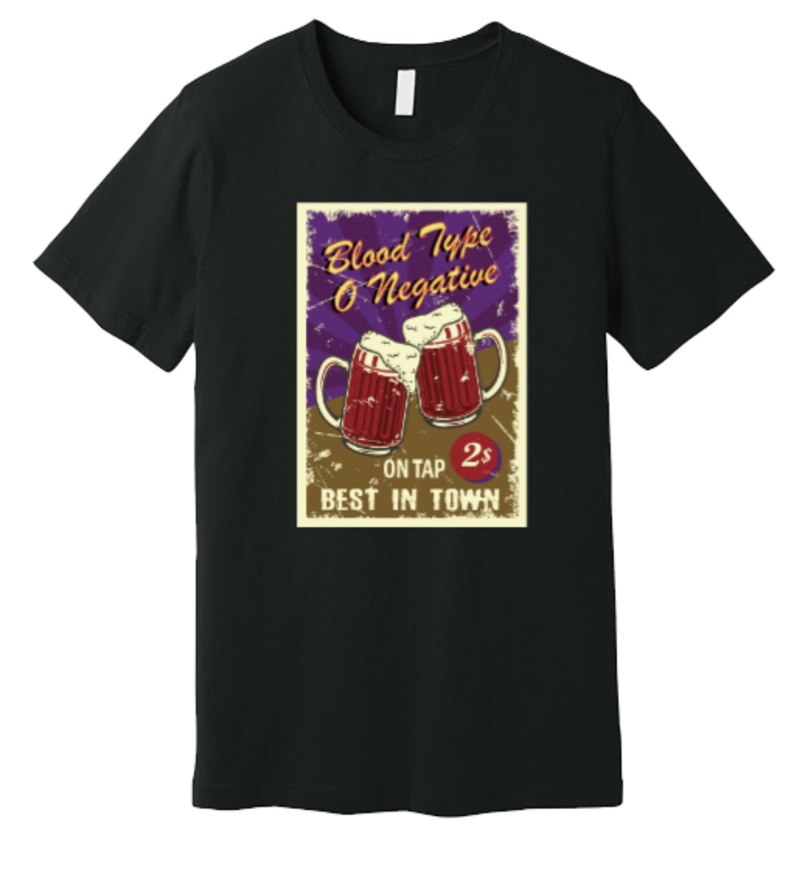 Blood type O Negitive Tee