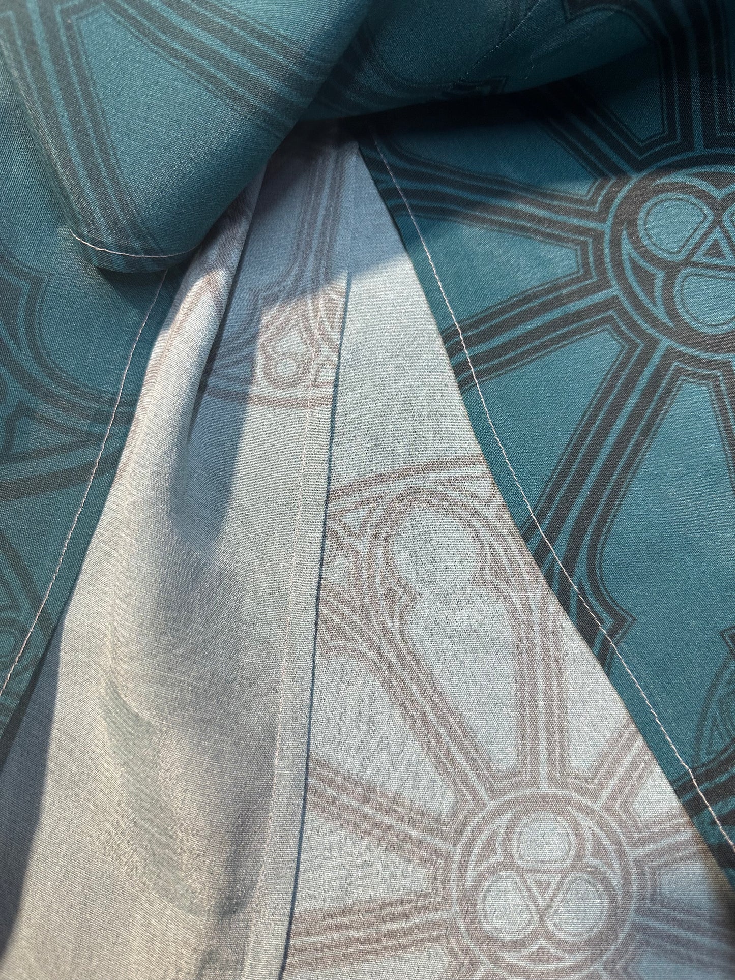 Teal Rose Window Camisole