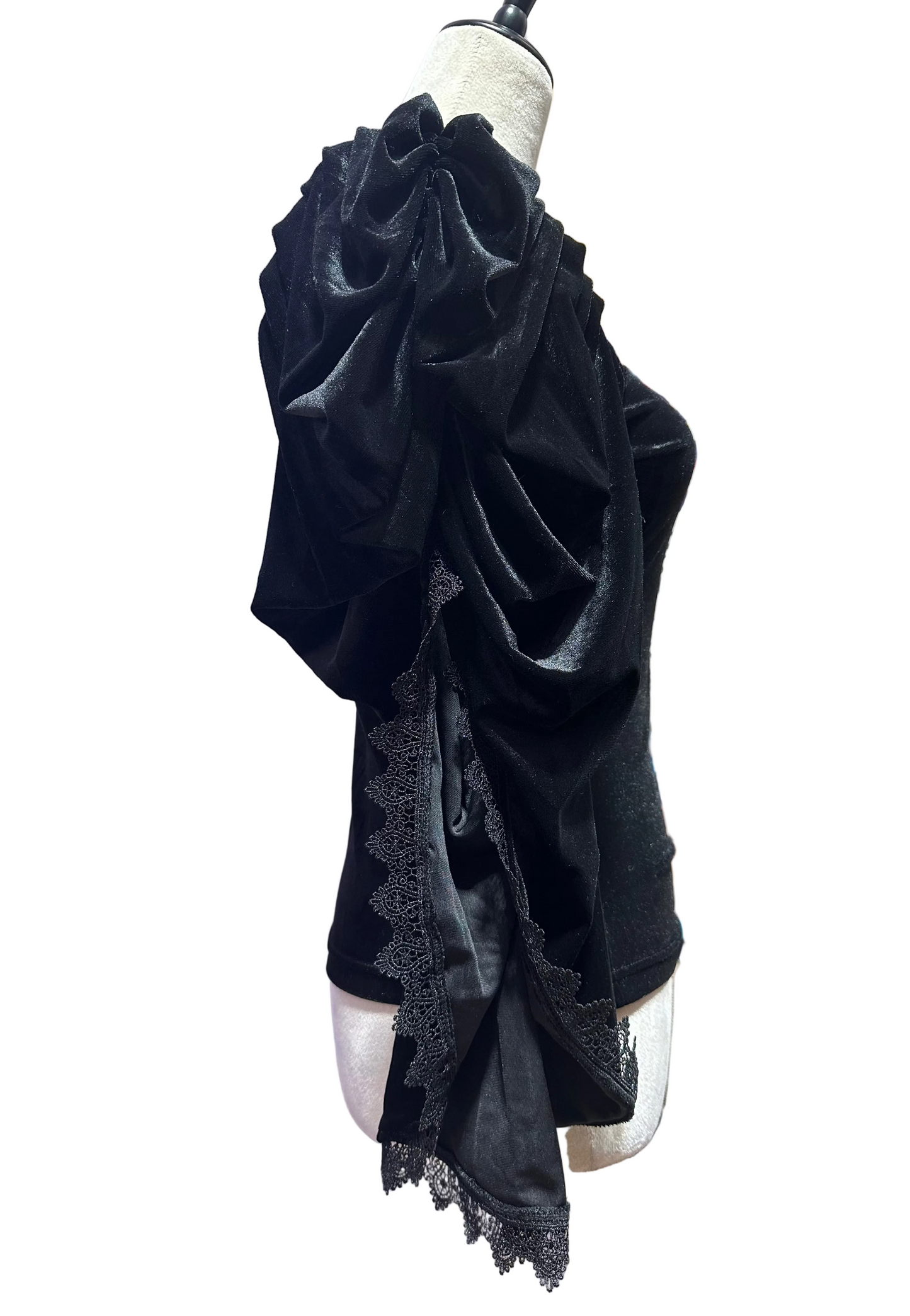 Black Goth Queen Top