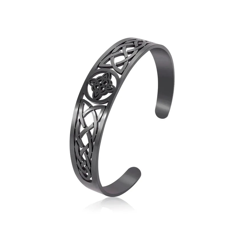 Black Celtic Knot Bracelet