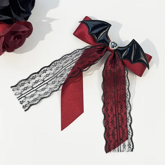 Bat Wings Hair Bow