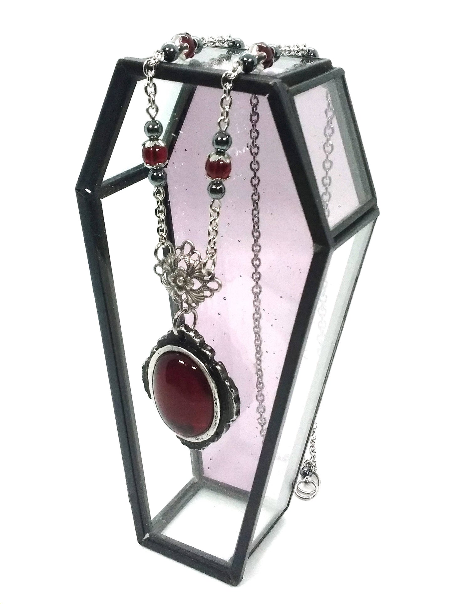 Vampiric Amulet Necklace with Setting Options