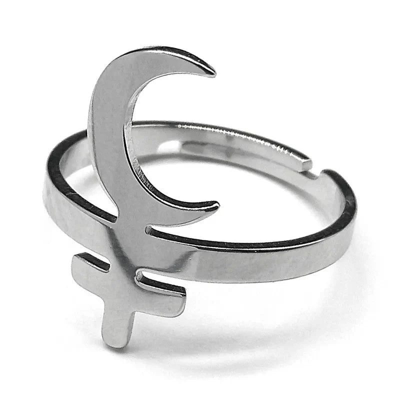 Lady of the Moon Ritual Ring - Angel's House of Design Co.
