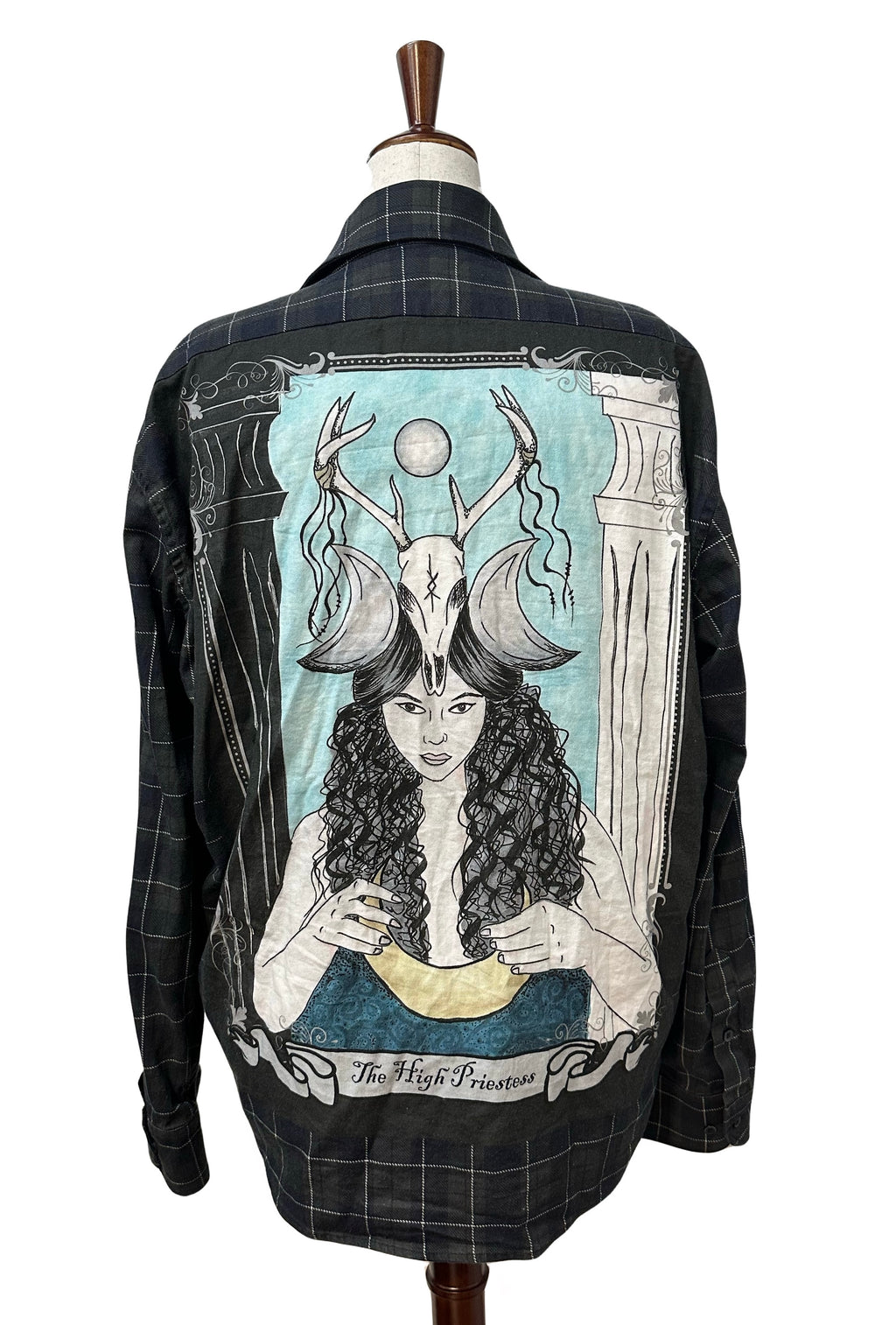 High Priestess Flannel (original art)