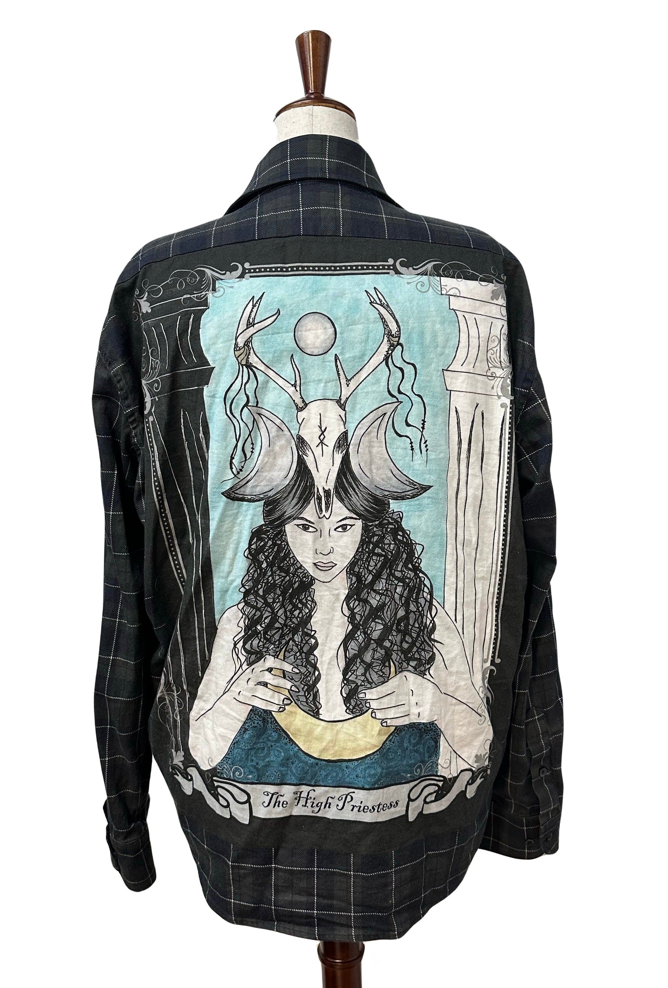 High Priestess Flannel (original art)