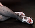 We’re all mad here shoes Sz 8