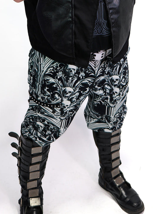 Gothic Skull Cargo Jeans