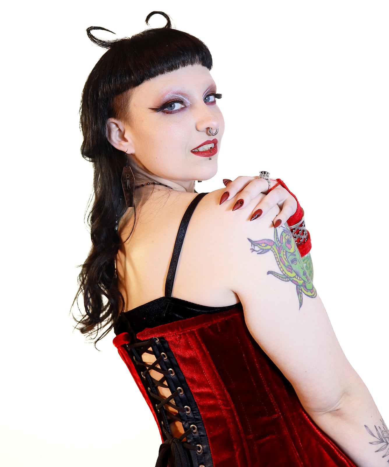 Vampire queen corset