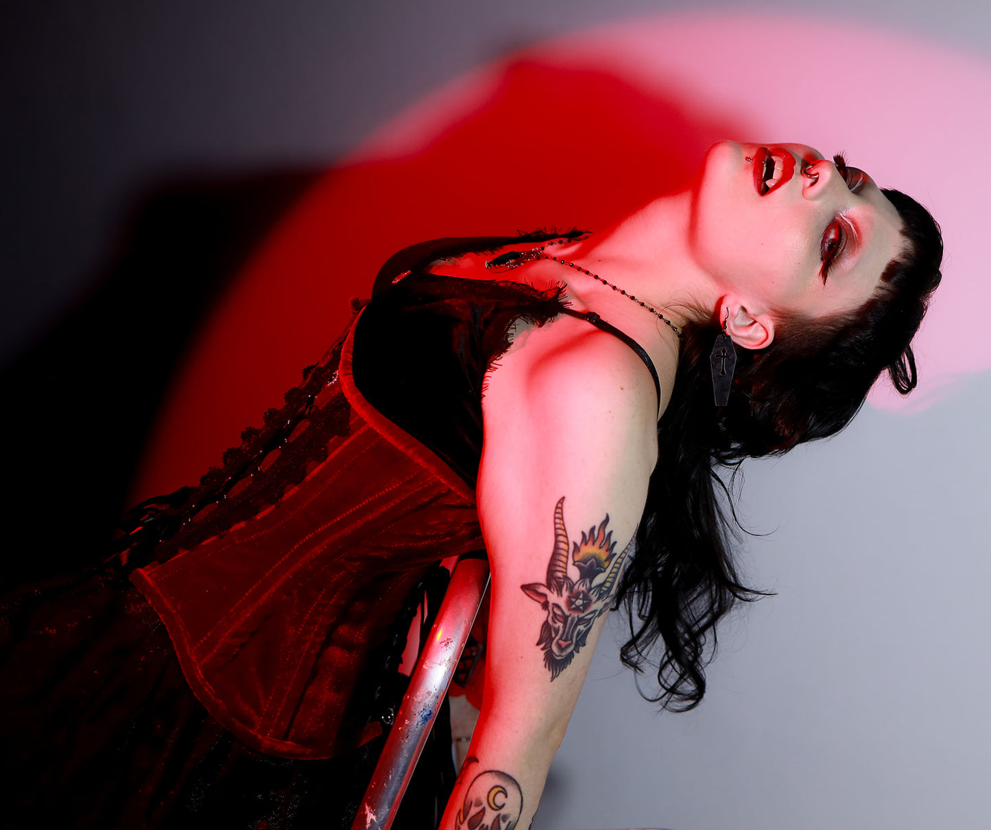 Vampire queen corset