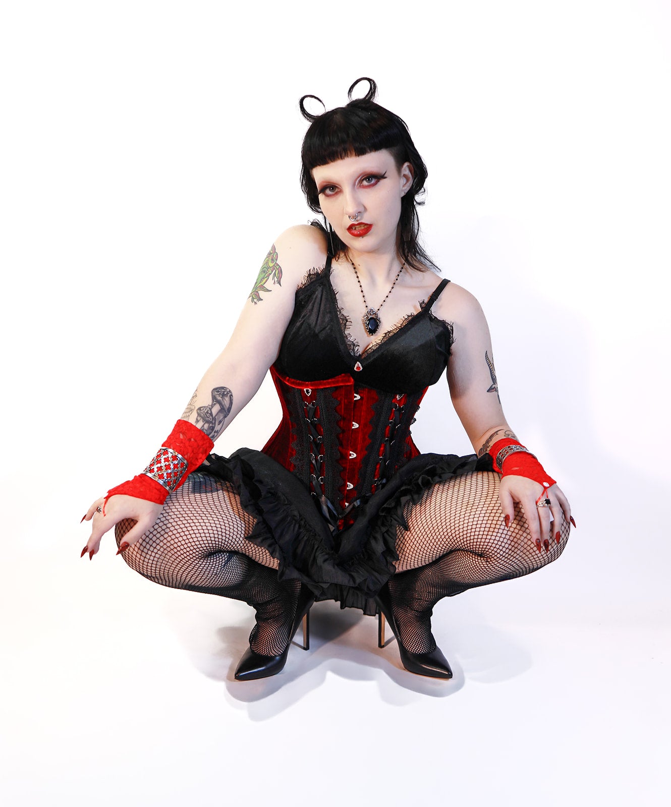 Vampire queen corset
