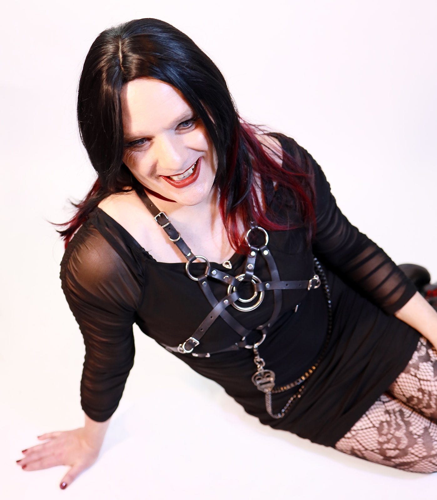 Off The Shoulder Mesh Bodycon Plus Size Dress