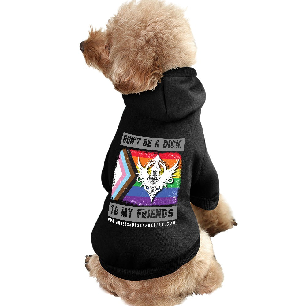 Pet Suit with Hat Black PRIDE 2025
