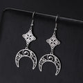 Celtic Moon Earrings