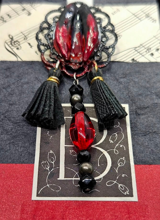Fanger Brooch/Pin by Boneafide Arts