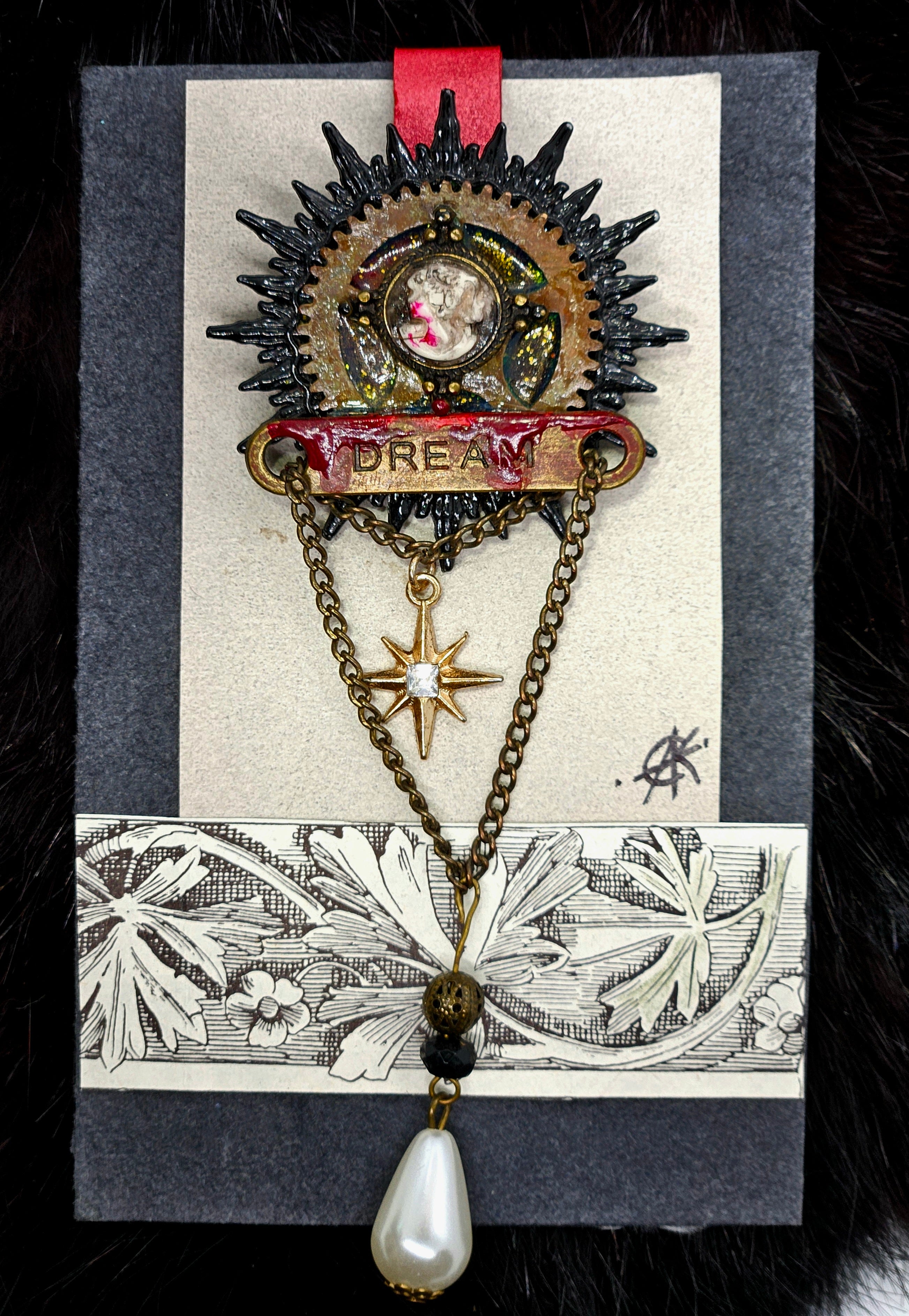 Dream Brooch/Pin by Boneafide Arts