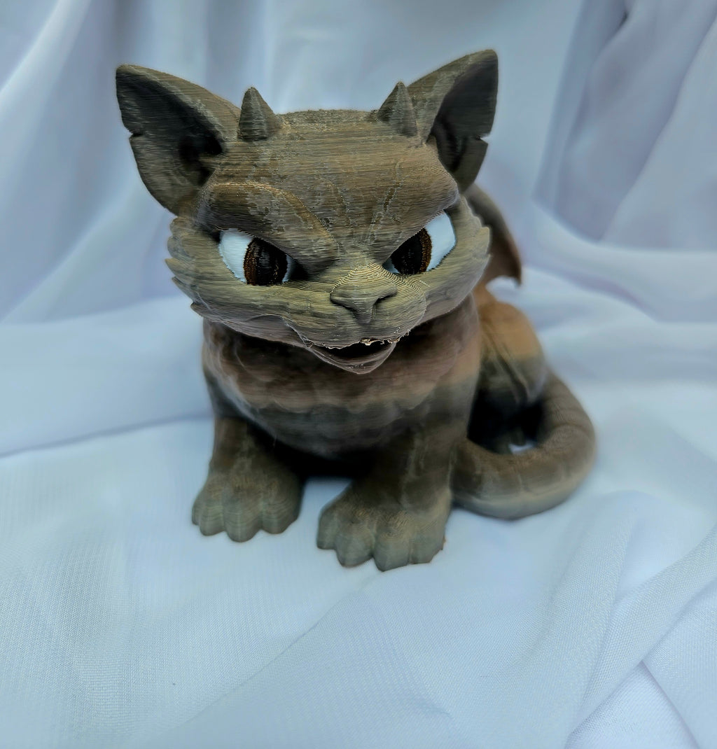 Shoulder Pal Brown Gargoyle Crouching