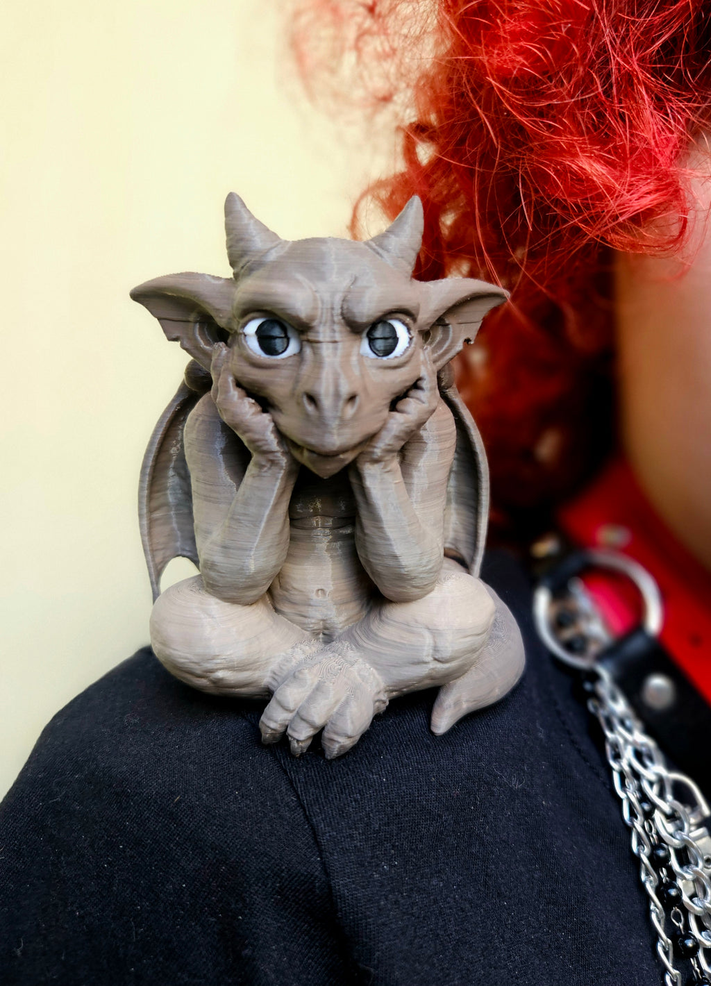Shoulder Pal  Gargoyle Thinker