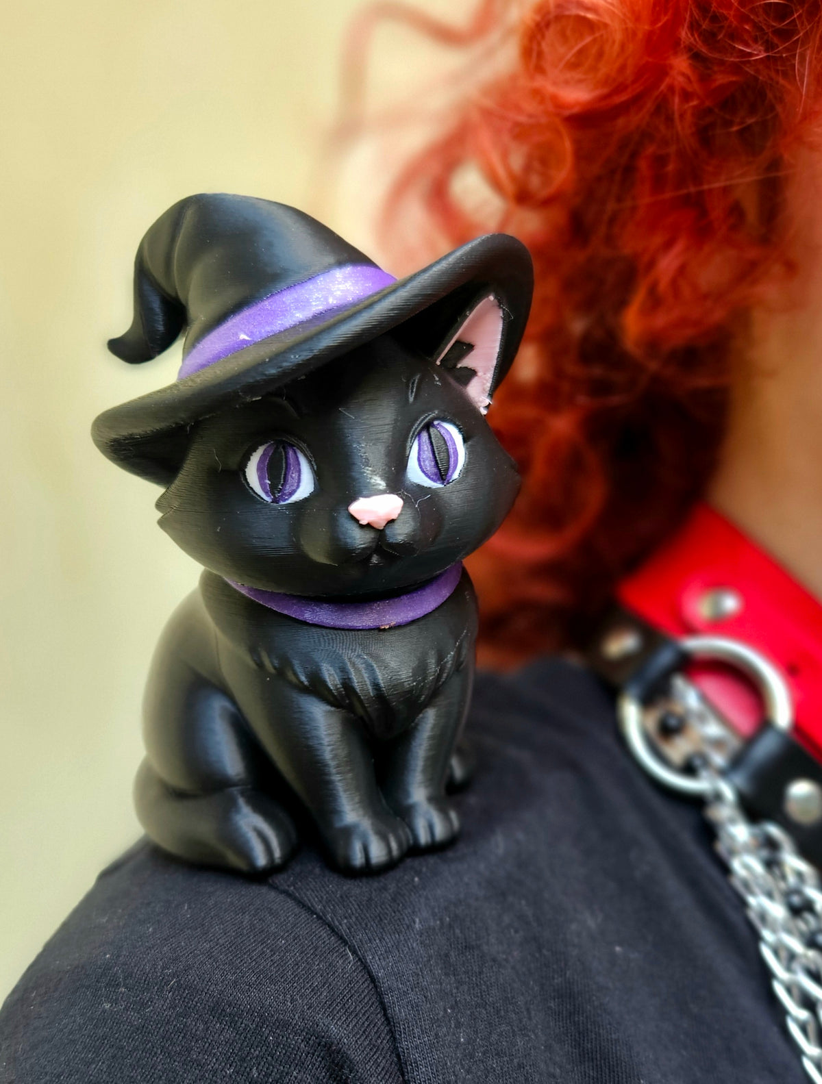 Shoulder Pal Witch Cat