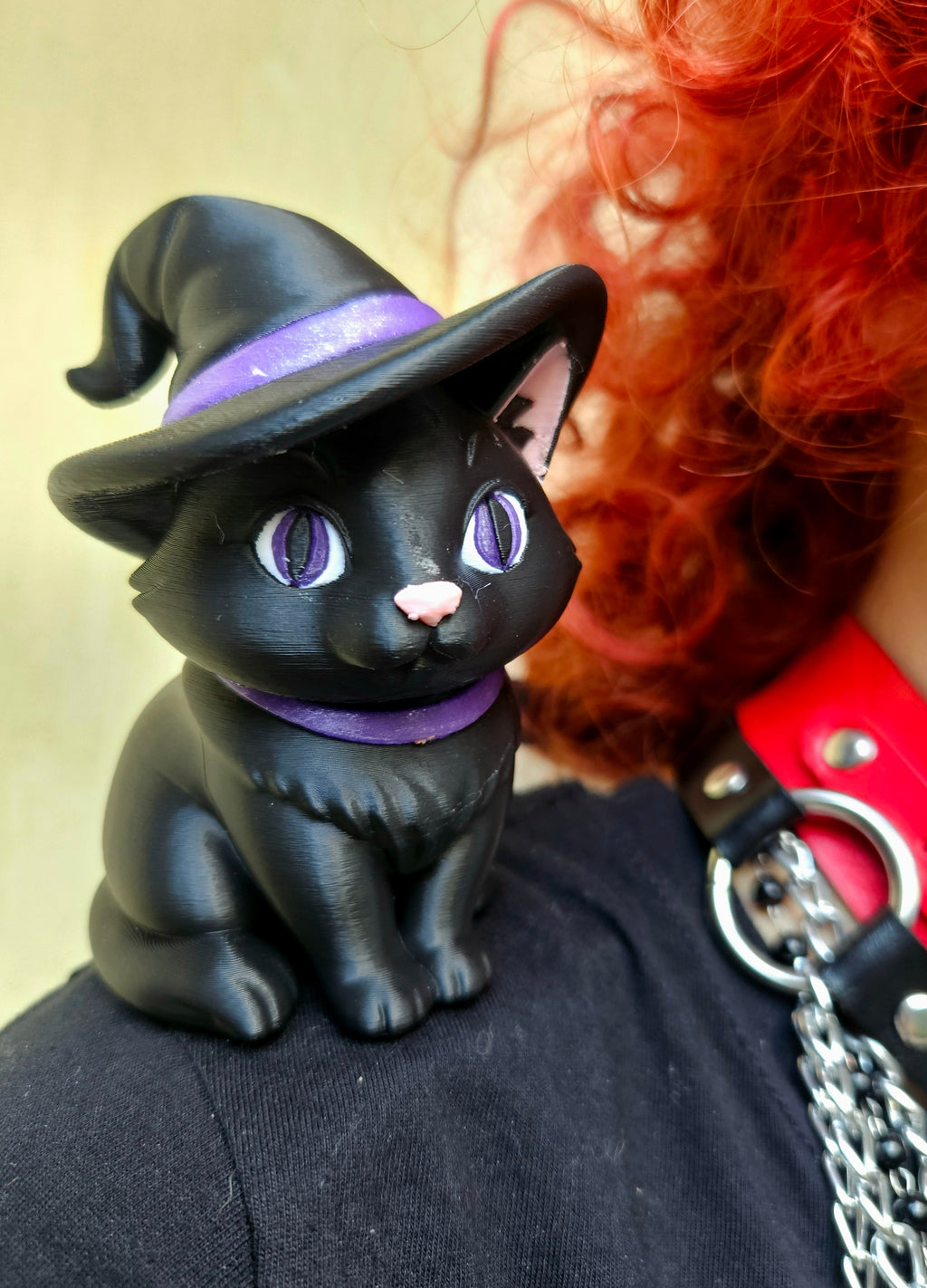 Shoulder Pal Witch Cat