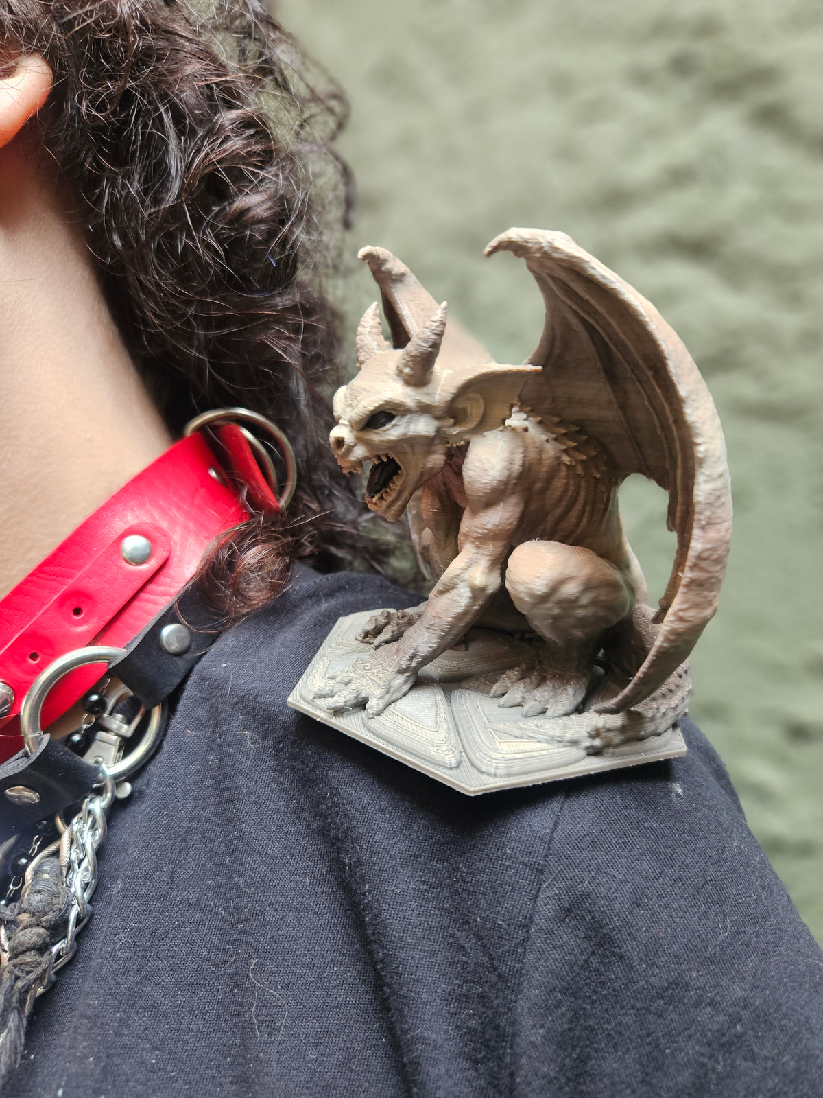Shoulder Pal Scary Gargoyle