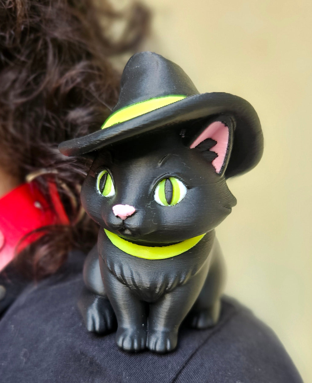Shoulder Pal Witch Cat