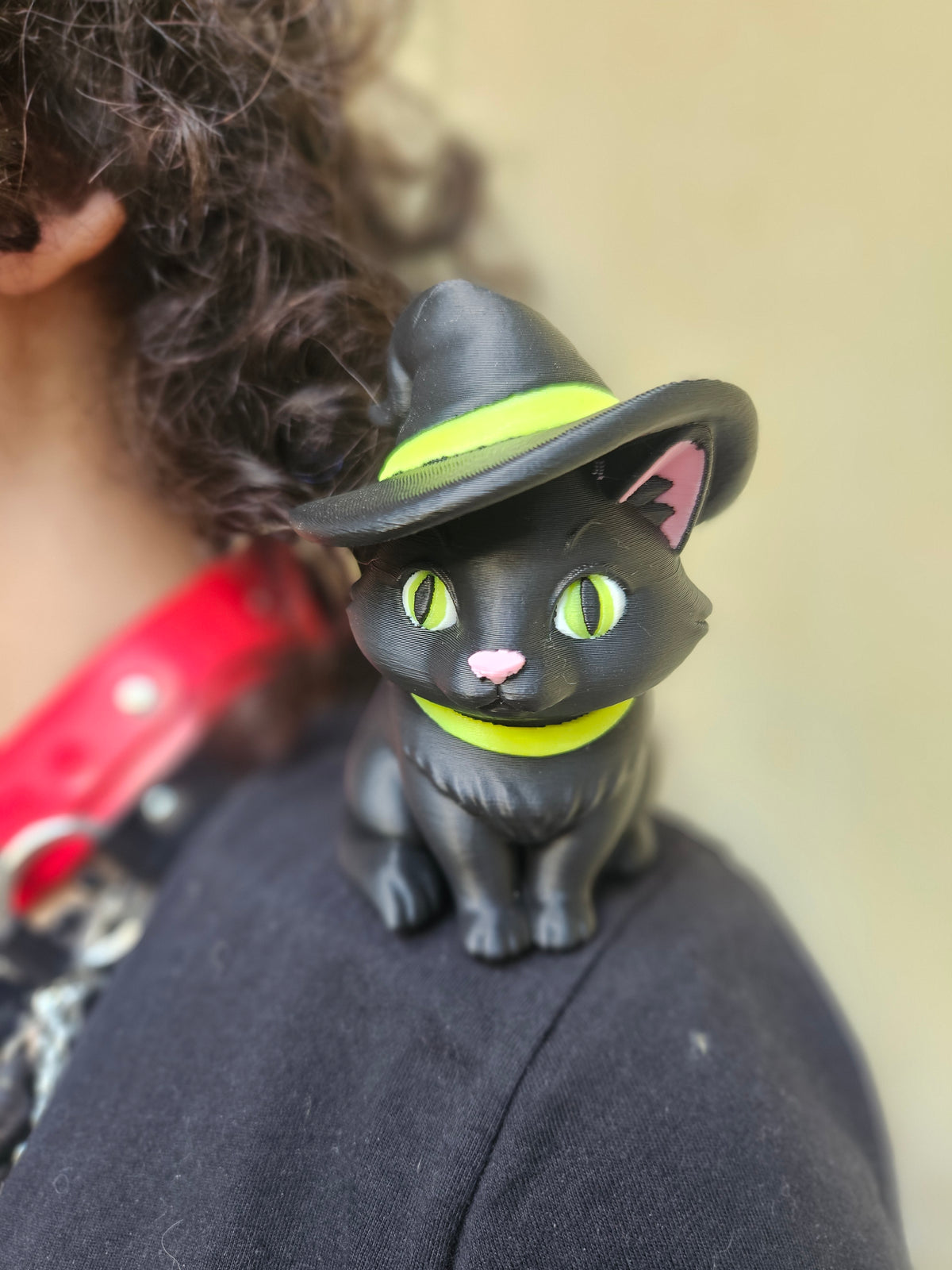 Shoulder Pal Witch Cat