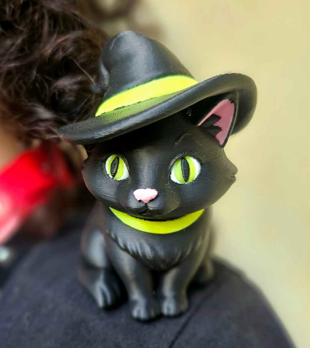 Shoulder Pal Witch Cat