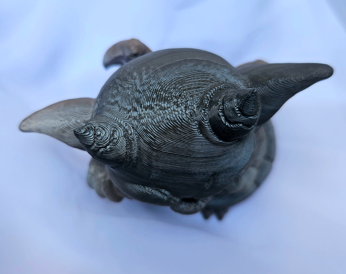 Shoulder Pal Chubby Gargoyle with Blue Eyes