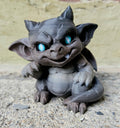 Shoulder Pal Chubby Gargoyle with Blue Eyes