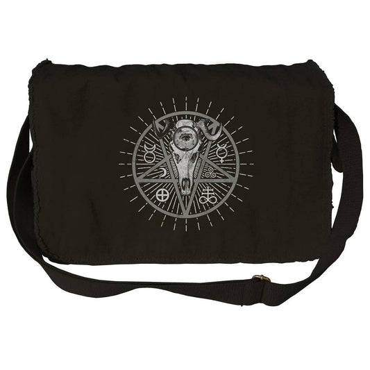 Alchemical Pentagram Messenger Bag