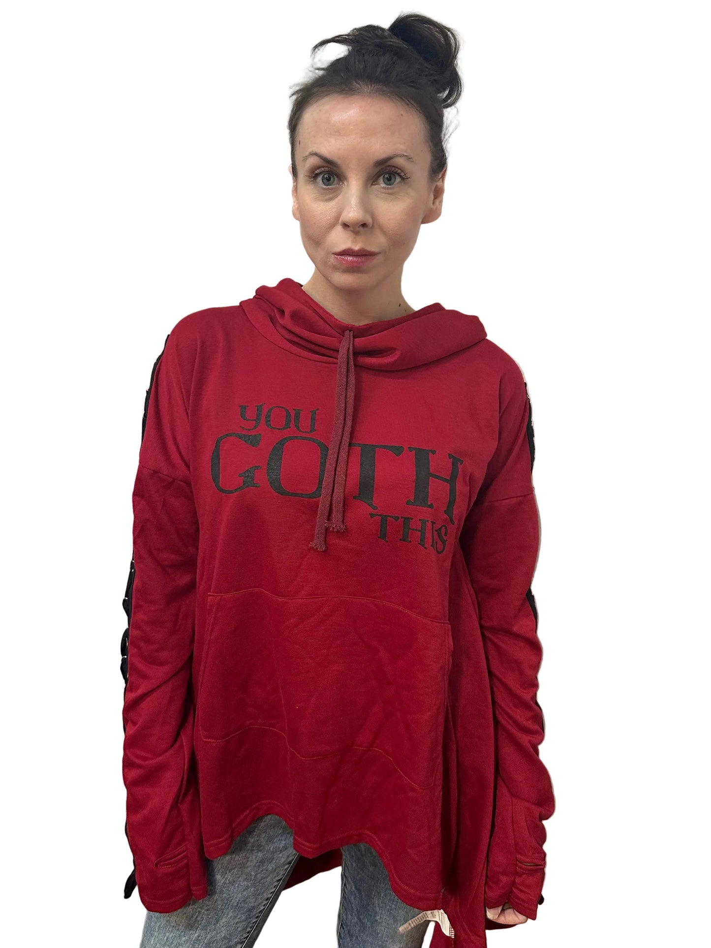 Red You Goth This Hoodie