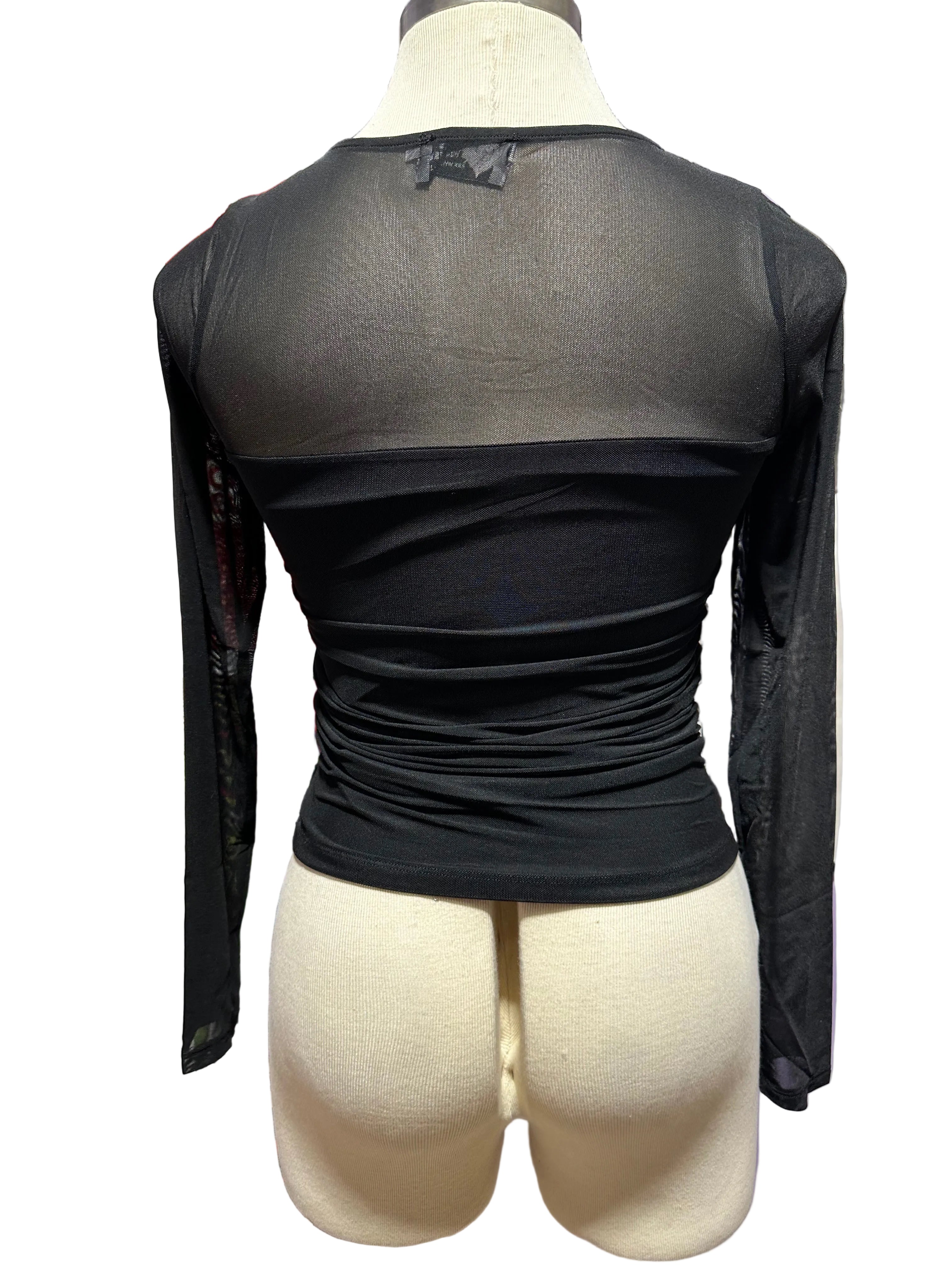 Nocturnal Bat Mesh Top