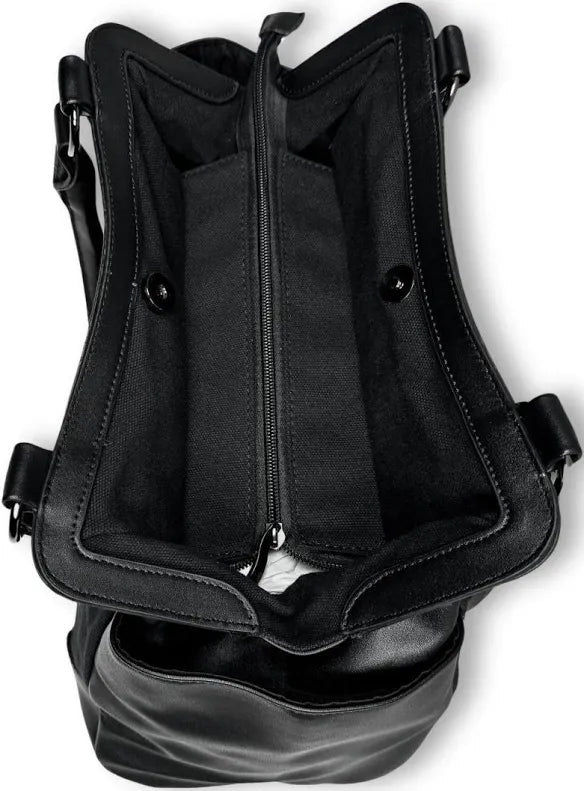 Spiderweb Skull Canvas Handbag