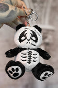 Death Metal Panda Plush Keychain