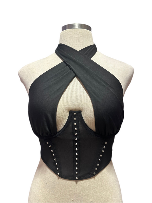 Halted Studs Convertible Top