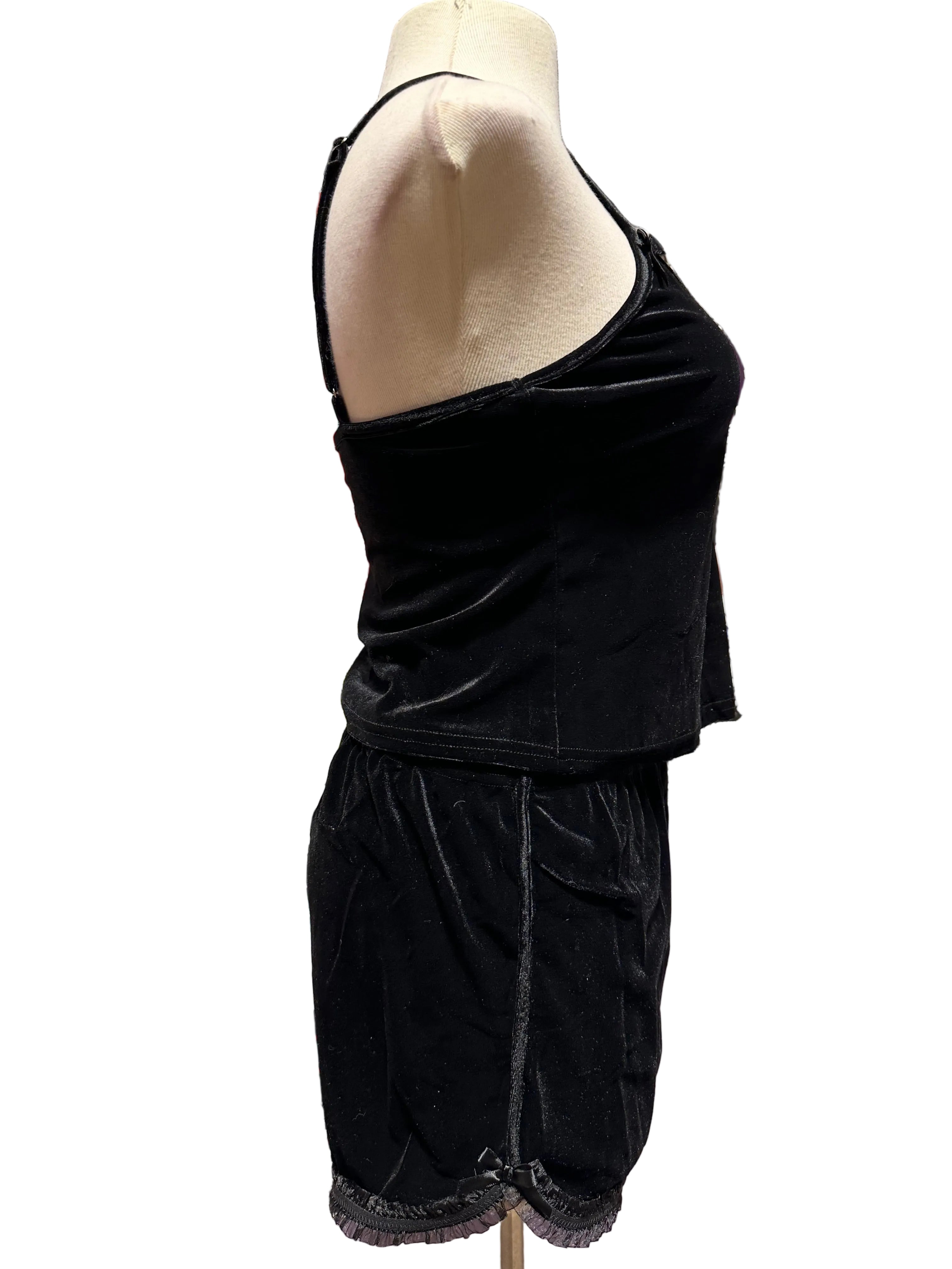 Plus Size Eternal Velvet Shorts