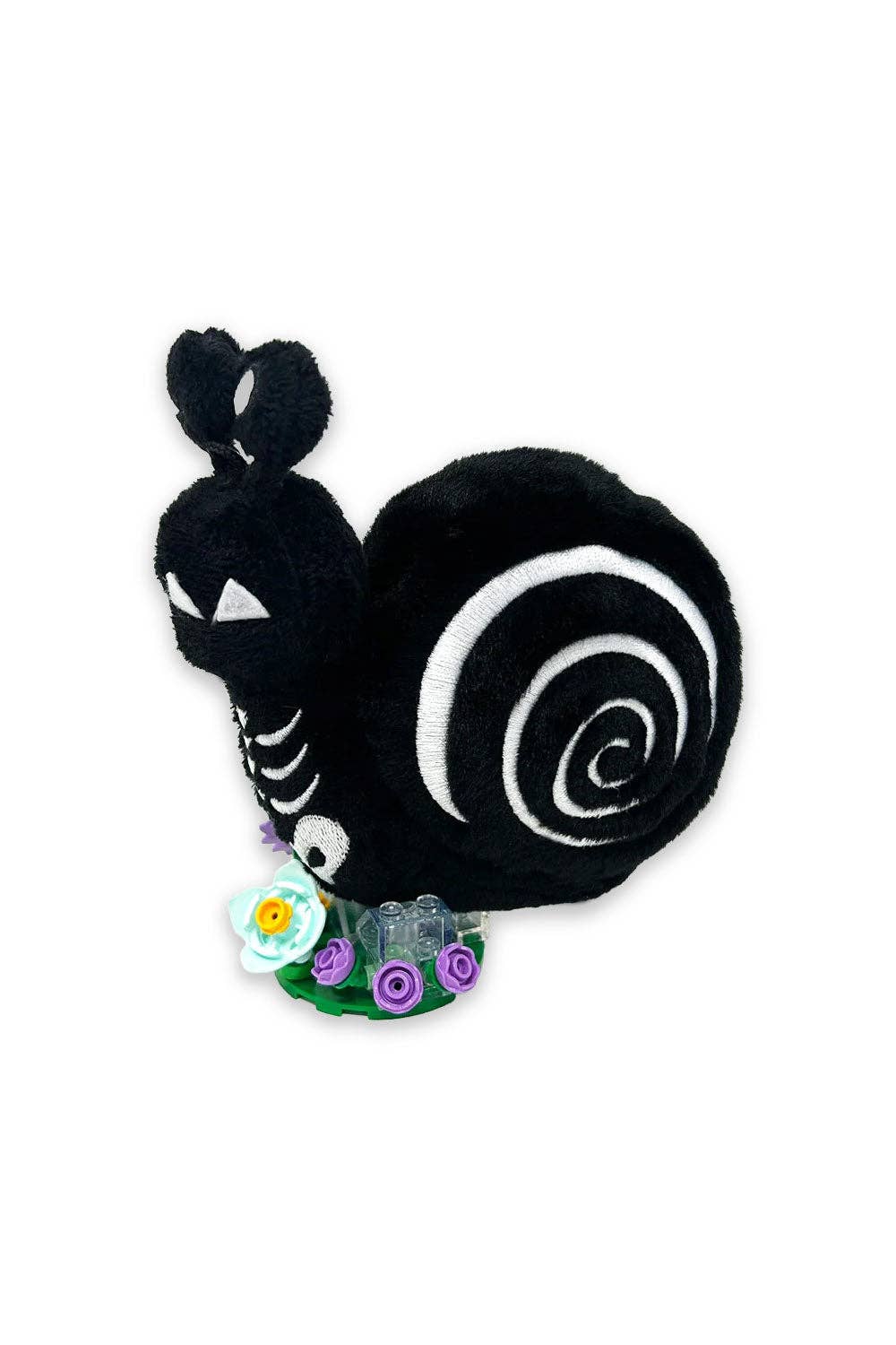 Slowpoke Snail Plush Keychain