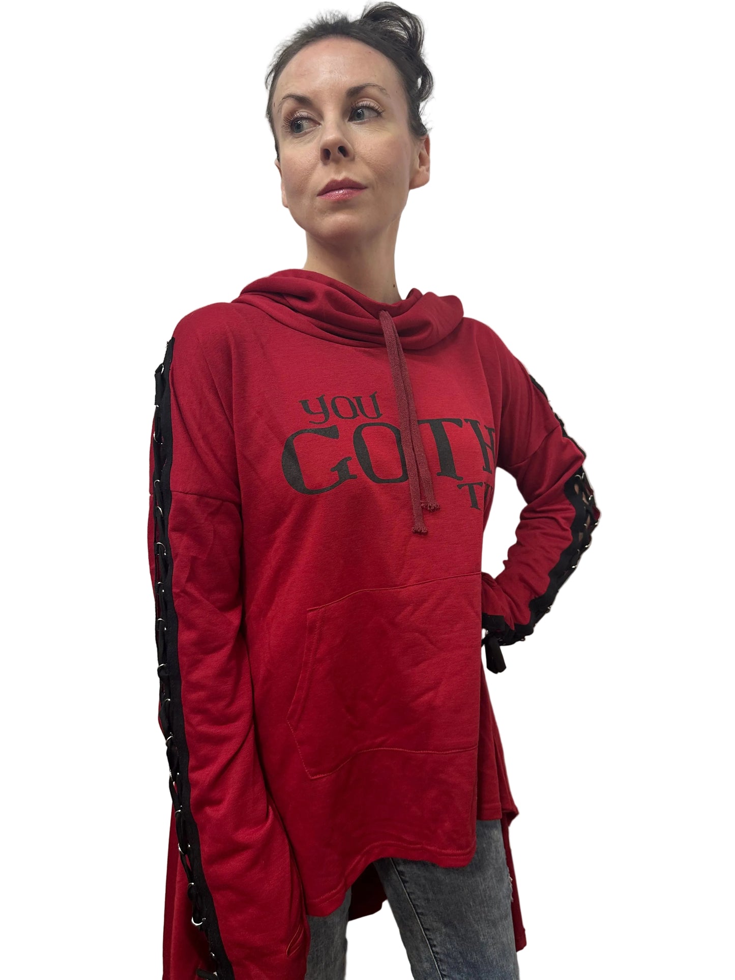 Red You Goth This Hoodie