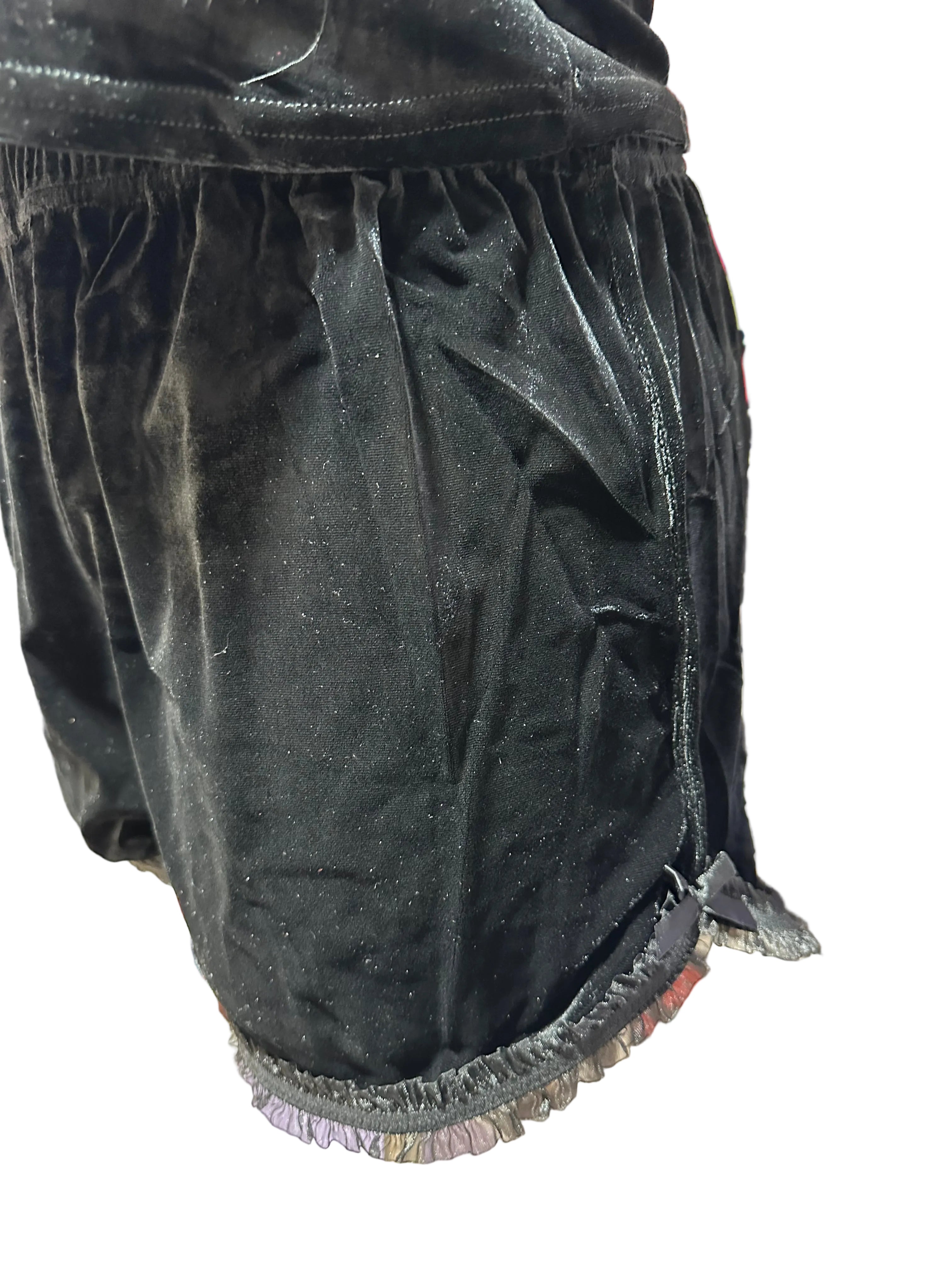 Plus Size Eternal Velvet Shorts