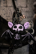 Skelebat Plush Keychain [Purple Twilight]