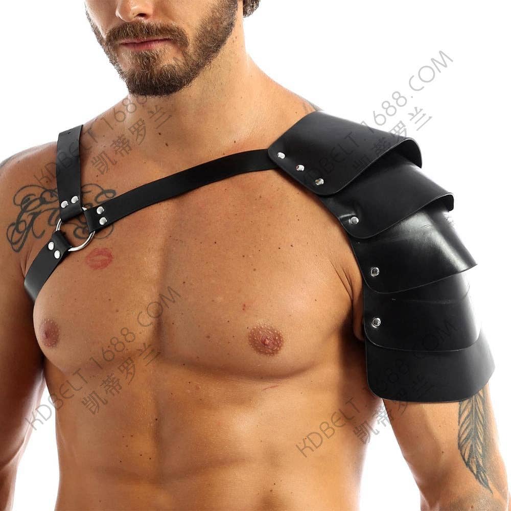 Medieval Renaissance Viking Men's Single Shoulder Armor Strap