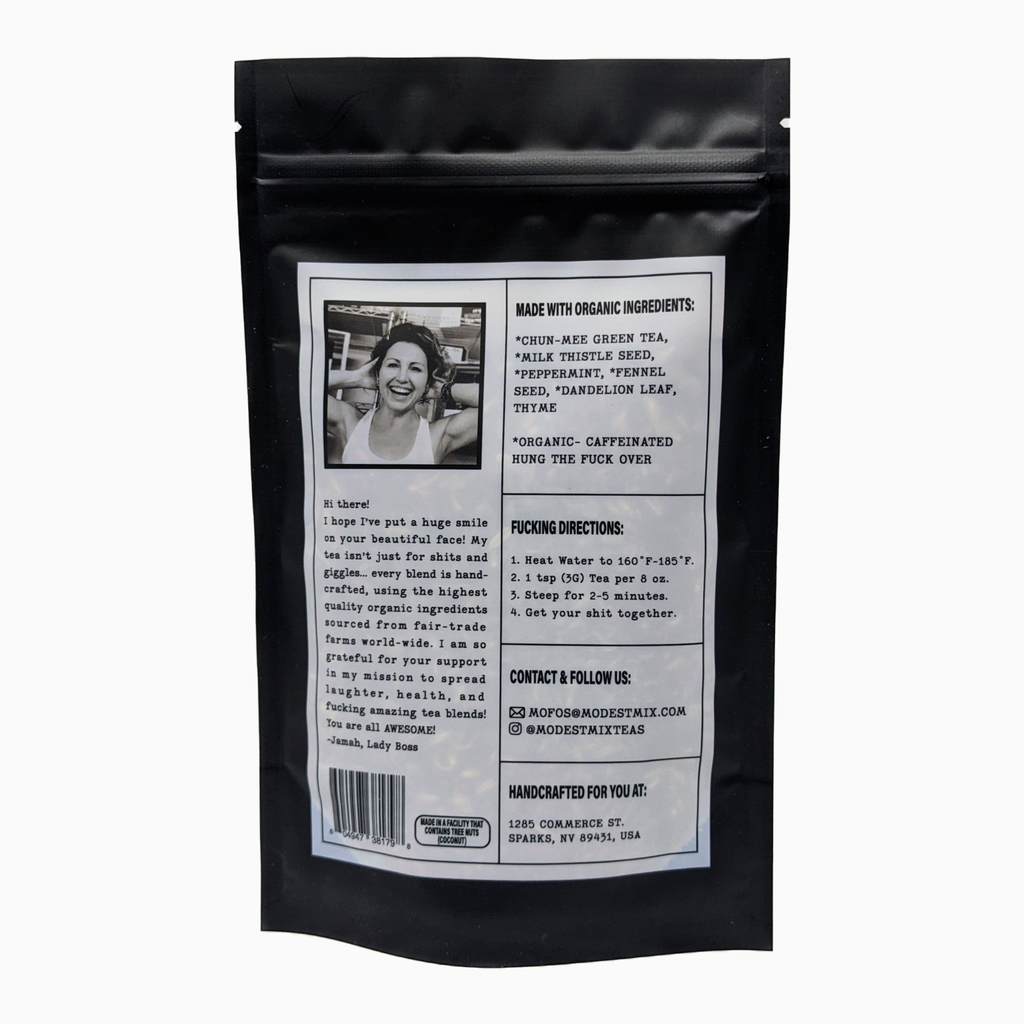 Hung The Fuck Over - 2oz Organic loose leaf bags