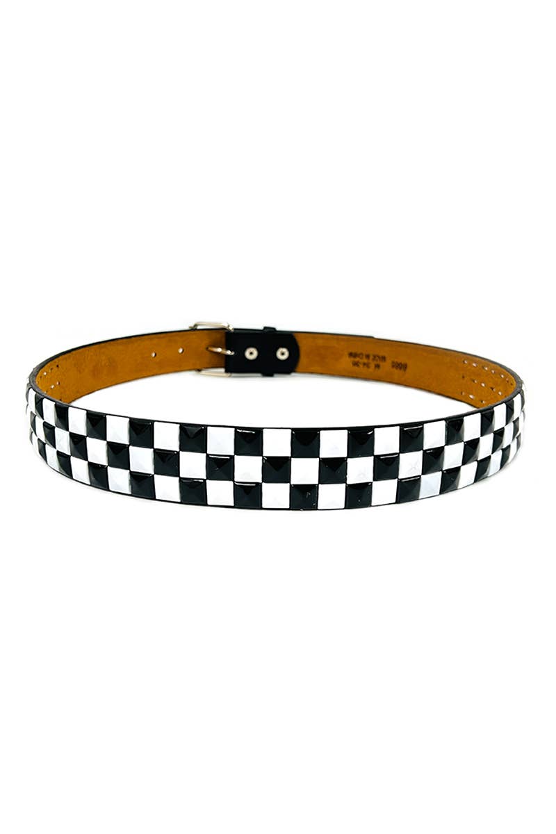 Pyramid Studded Belt