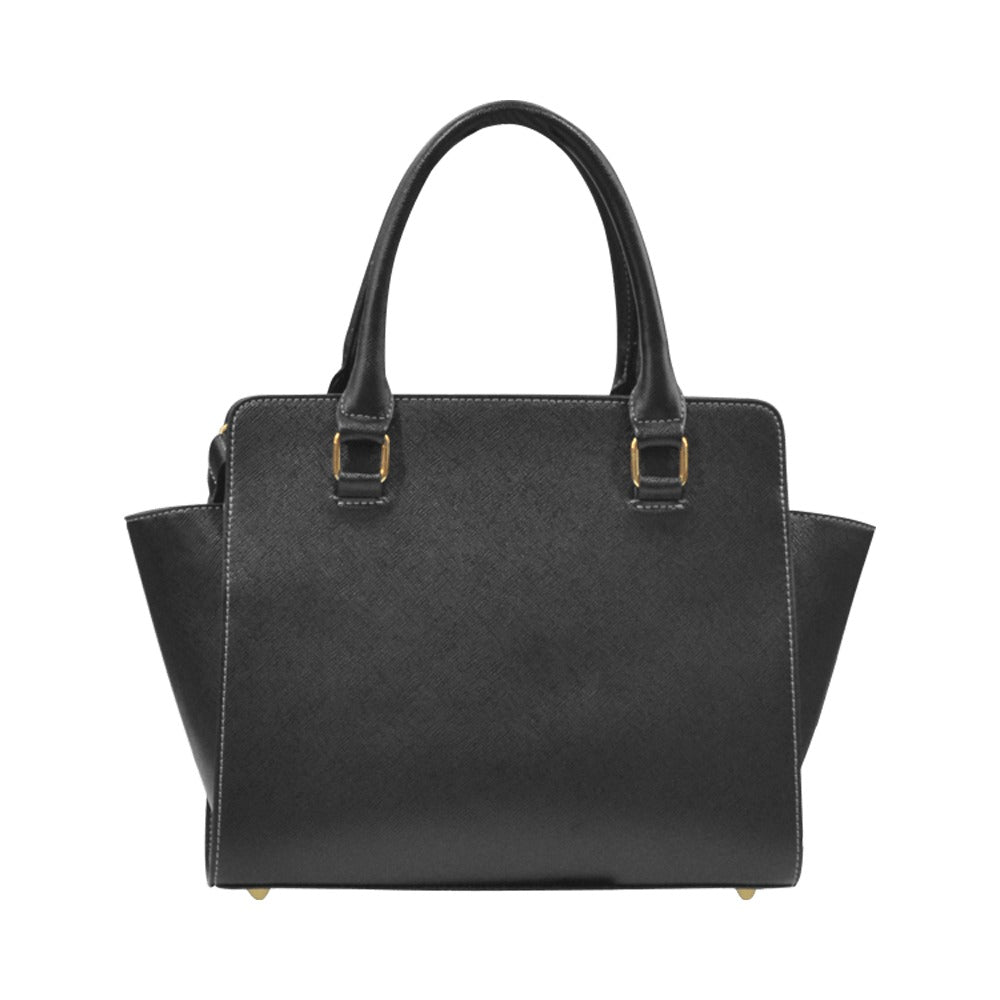 Trans Positive Rivet Shoulder Handbag