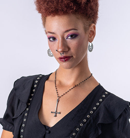 Bone Cross Pendant By Martha Rotten