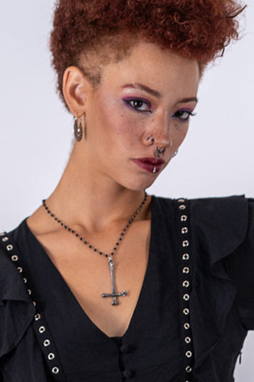 Bone Cross Pendant by Martha Rotten