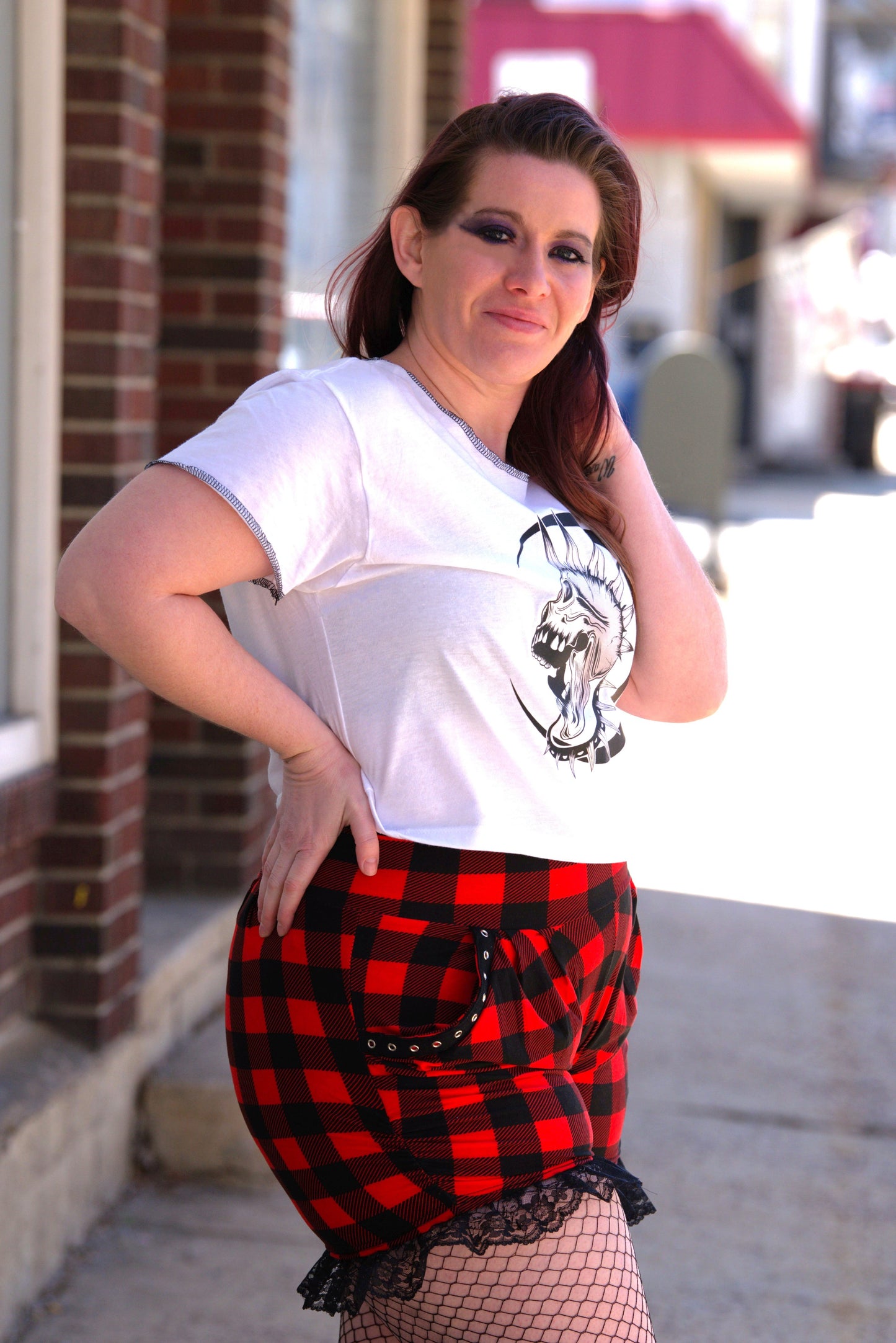 Plaid Bloomer Shorts
