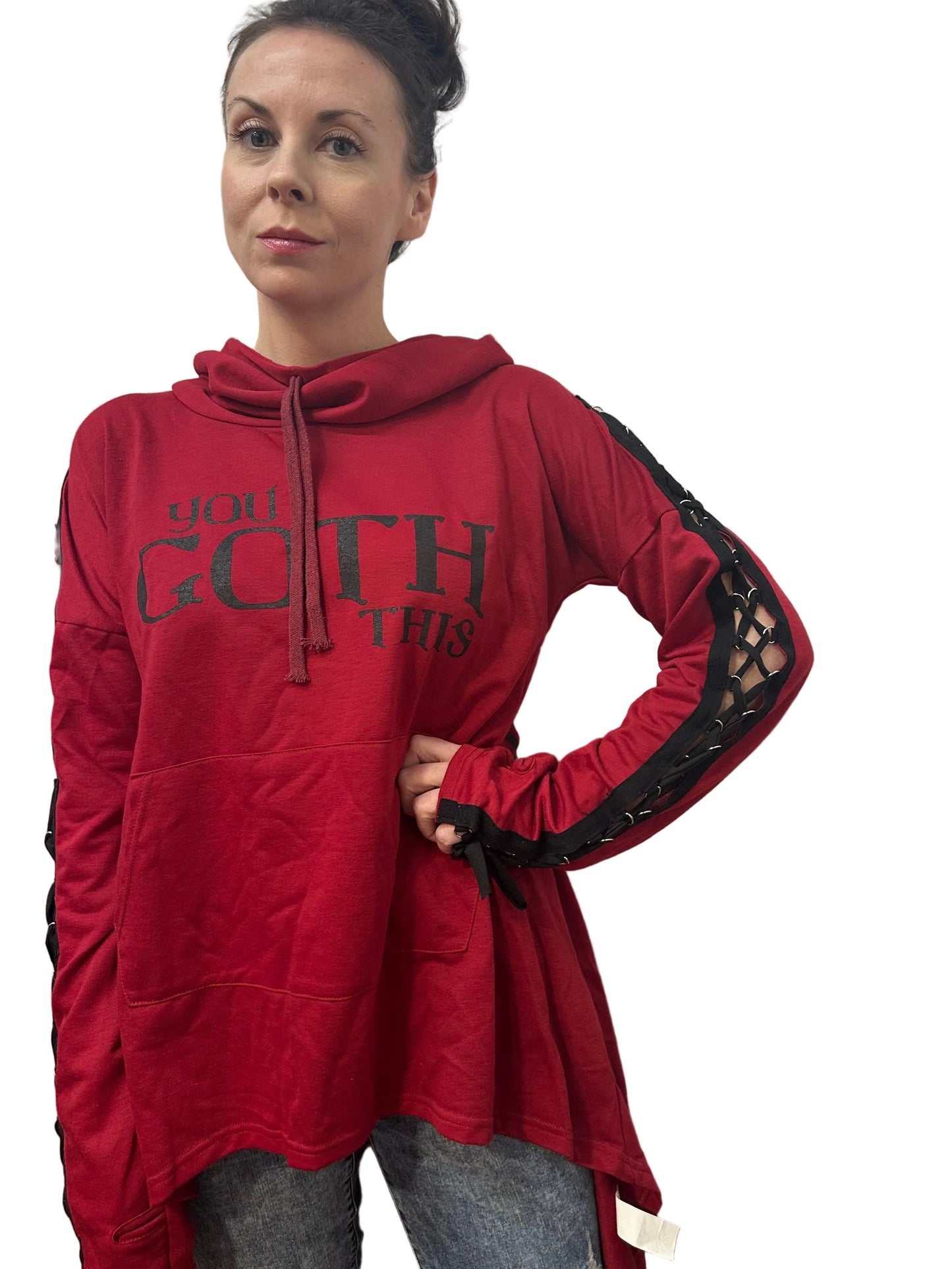 Red You Goth This Hoodie