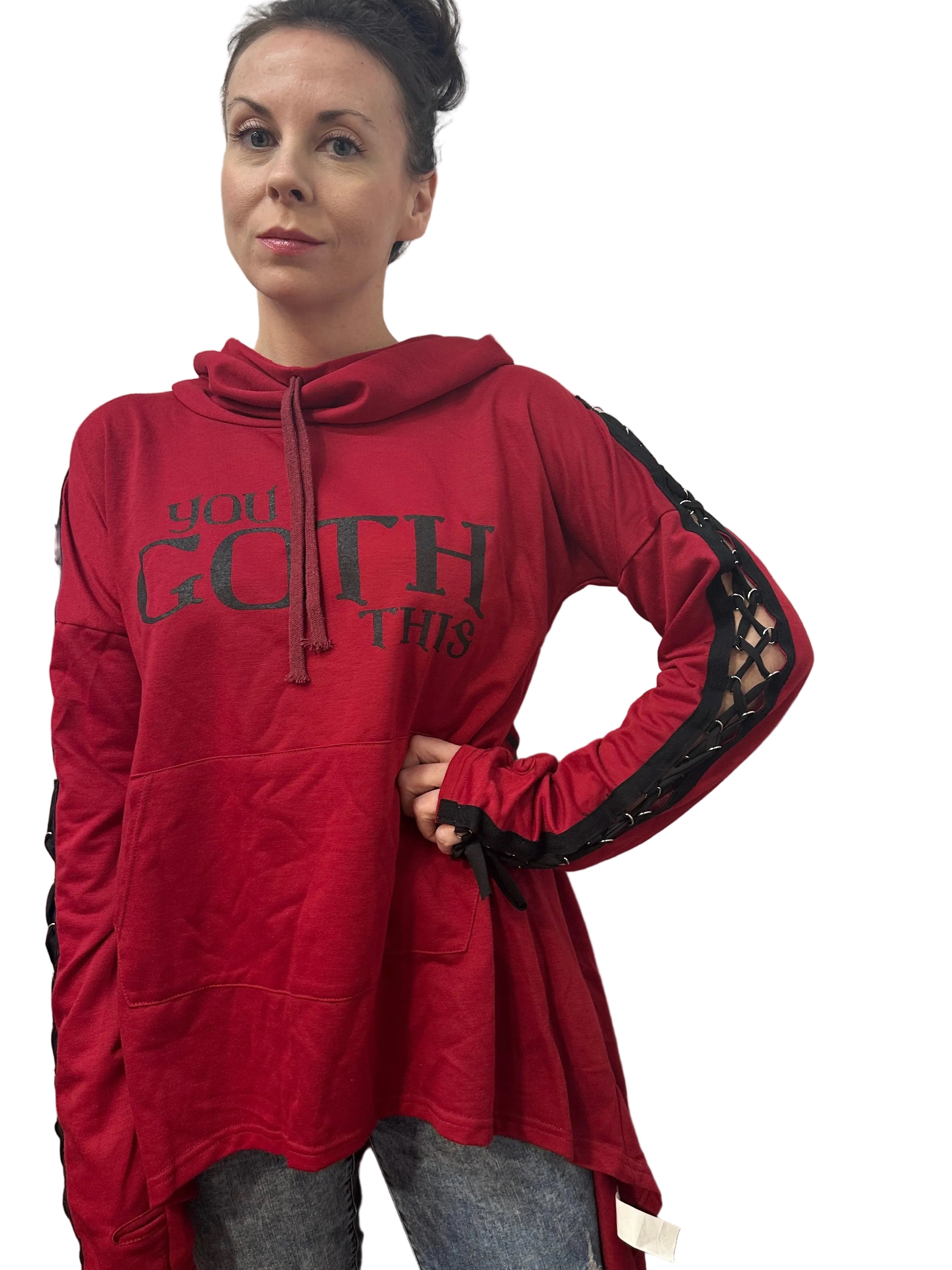 Red You Goth This Hoodie