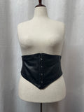 Vegan Leather Corset Belt